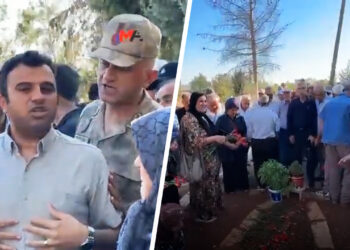Turkish gendarmeries disrupt memorial of Kurdish mayor who died in prison
