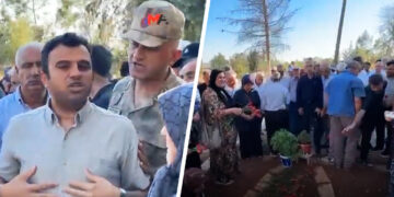 Turkish gendarmeries disrupt memorial of Kurdish mayor who died in prison