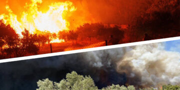 26 charred bodies, including Kurdish refugees, found amid Greece wildfires; 250 stranded in fire-affected area