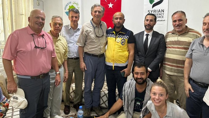 Unannounced US congressional visit to Turkish-backed, opposition-held northwest Syria