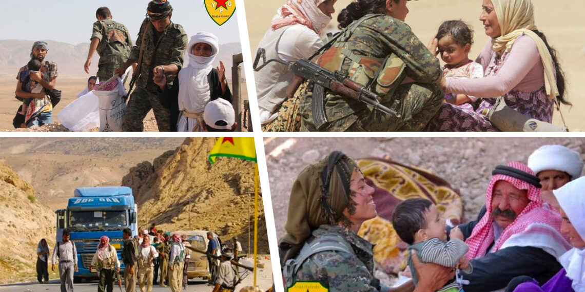 YPG vows unwavering support for Yazidis, calls for international action against Turkey’s aggression