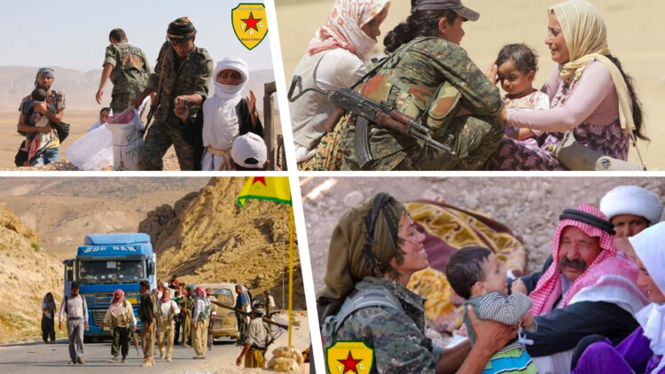 YPG vows unwavering support for Yazidis, calls for international action against Turkey’s aggression