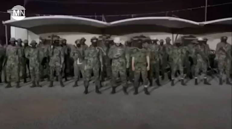 Unidentified Libyan military group opposes alleged Turkish control