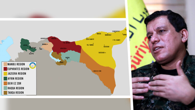 Syria, Iran, Turkey aligned against Kurdish-led autonomous region, says SDF Commander Abdi