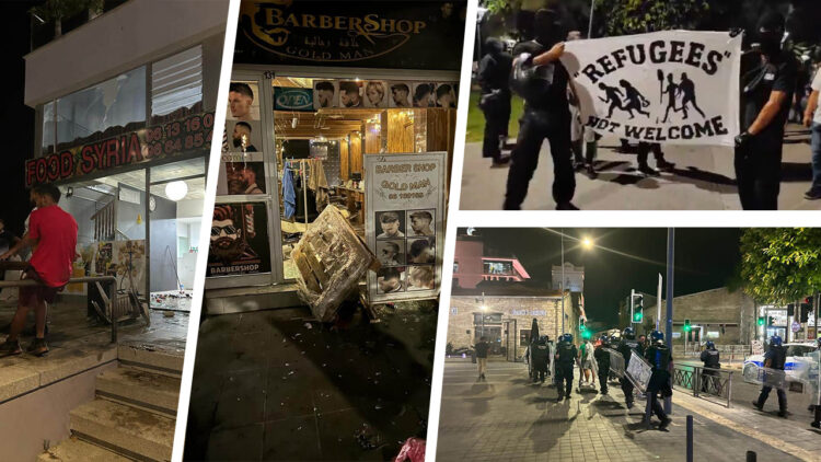 Migrants attacked as anti-immigrant rally turns violent in Limassol, Cyprus