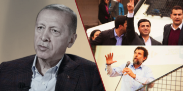 Turkish President faces tough press questions on high-profile dissident detentions