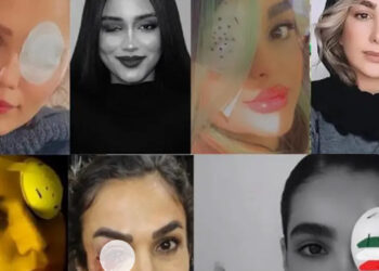 Eyes of female protesters systematically targeted by Iran’s security forces: watchdog releases statistics
