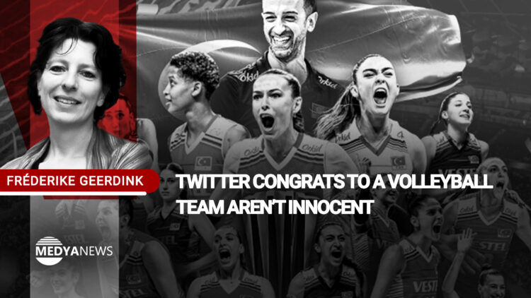 Twitter congrats to a volleyball team aren’t innocent