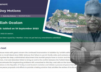 Turkey’s isolation of Abdullah Öcalan motioned for UK parliamentary agenda
