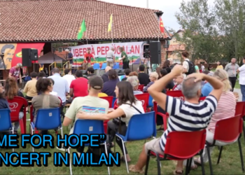 Milan hosts concert in support of Abdullah Öcalan, Kurdish right to self-determination