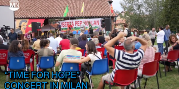 Milan hosts concert in support of Abdullah Öcalan, Kurdish right to self-determination