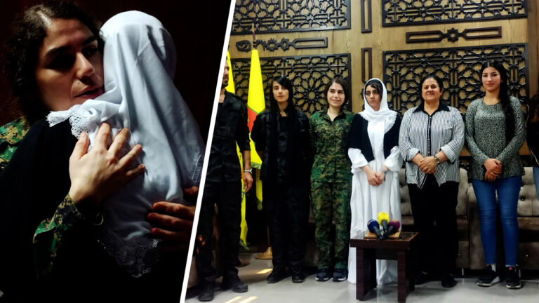 Kurdish-led Women’s Protection Units liberates Yazidi woman from ISIS captivity