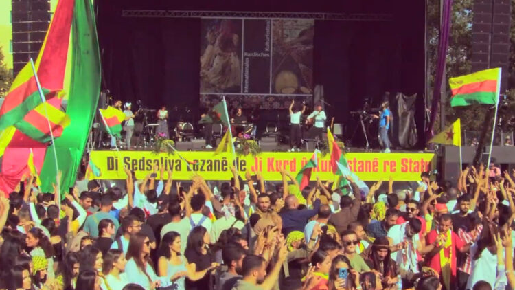 31st Kurdish Cultural Festival celebrates identity, unity in Frankfurt, Germany