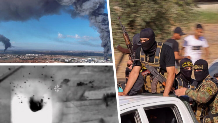 Israel declares war as Hamas fires thousands of rockets into Israeli territory