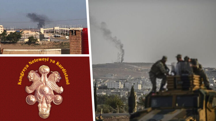 Kurdish umbrella group denounces Turkish attack on northern Syria