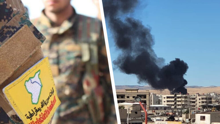 Syrian Democratic Forces launch retaliatory strikes on Turkish bases in northern Syria