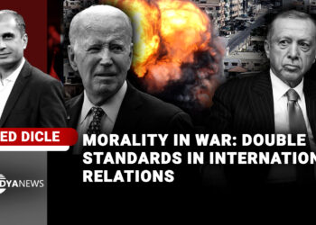 Morality in war: double standards in international relations