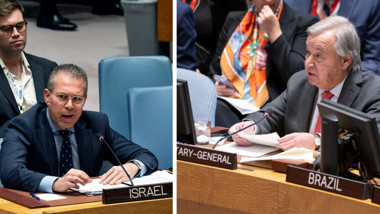 Israel calls for UN chief to resign over remarks on ‘clear violations’ in Gaza