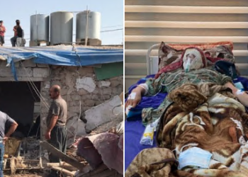 KRI: Turkish aerial attack against refugee camp injures woman