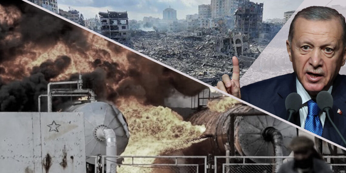 Anger at Erdoğan’s Israel-Palestine remarks amid continued attacks on northern Syria