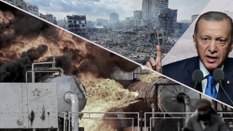 Anger at Erdoğan’s Israel-Palestine remarks amid continued attacks on northern Syria