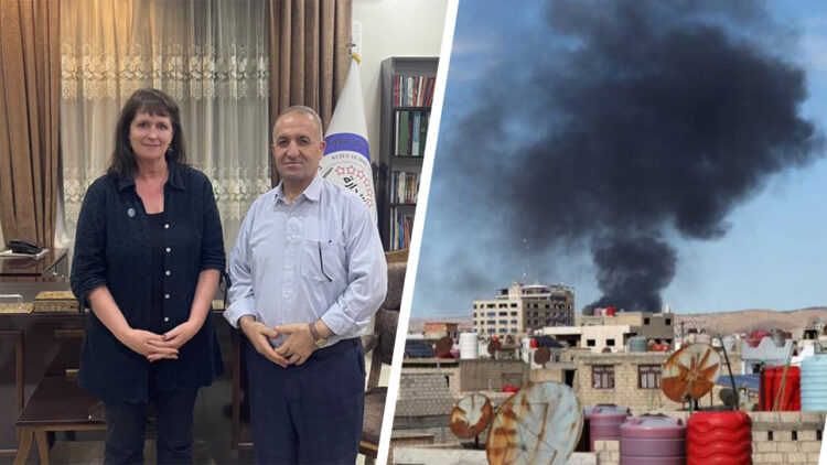 Int’l religious freedom advocate applauds Syrian Kurdish administration’s resilience amid Turkish assaults