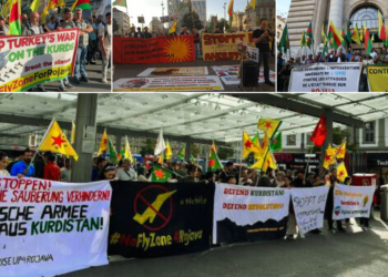European cities unite against Turkish aggression in North and East Syria