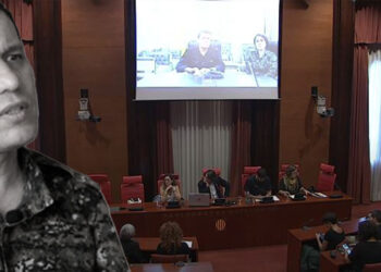 Syrian Kurdish officials call for solidarity in speech at Catalan Parliament