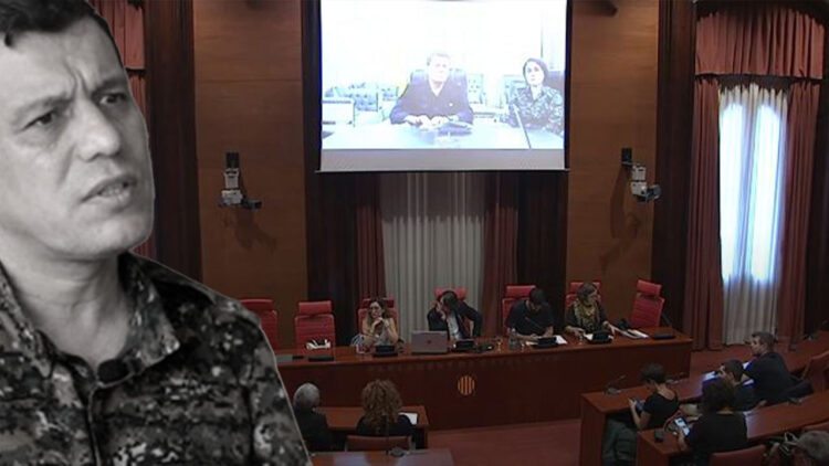 Syrian Kurdish officials call for solidarity in speech at Catalan Parliament
