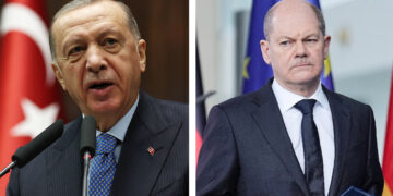 German Chancellor slams Turkish president’s accusations against Israel ahead of controversial talks