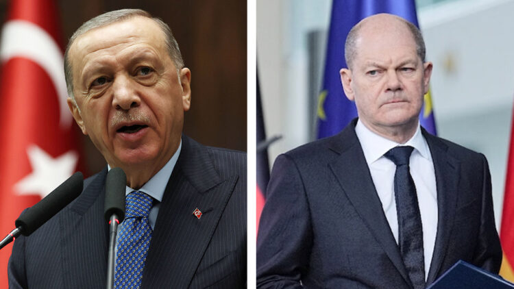 German Chancellor slams Turkish president’s accusations against Israel ahead of controversial talks