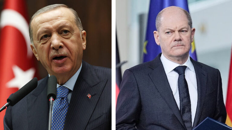 German Chancellor slams Turkish president’s accusations against Israel ahead of controversial talks