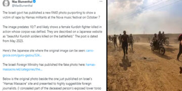 Israeli evidence of Hamas war crime revealed to be fake