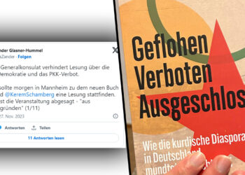 Turkish Consulate allegedly halts event on book discussing criminalisation of Kurdish life in Germany