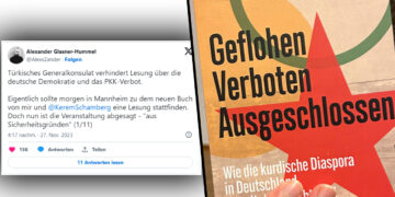 Turkish Consulate allegedly halts event on book discussing criminalisation of Kurdish life in Germany