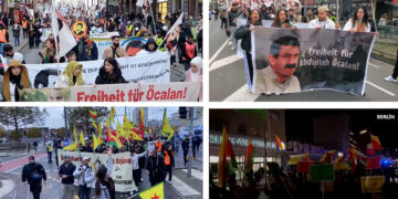 Demonstrators across Europe call for Öcalan’s freedom, political solution to Kurdish conflict