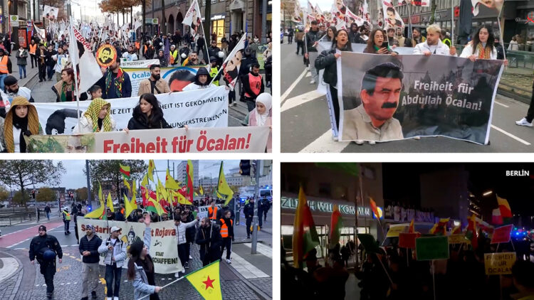 Demonstrators across Europe call for Öcalan’s freedom, political solution to Kurdish conflict