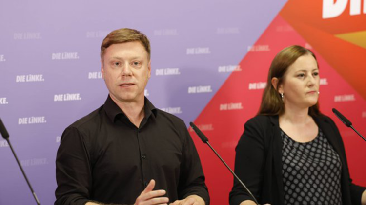 German Left Party protests Erdoğan’s Germany visit, condemns Turkish bombing in Syria