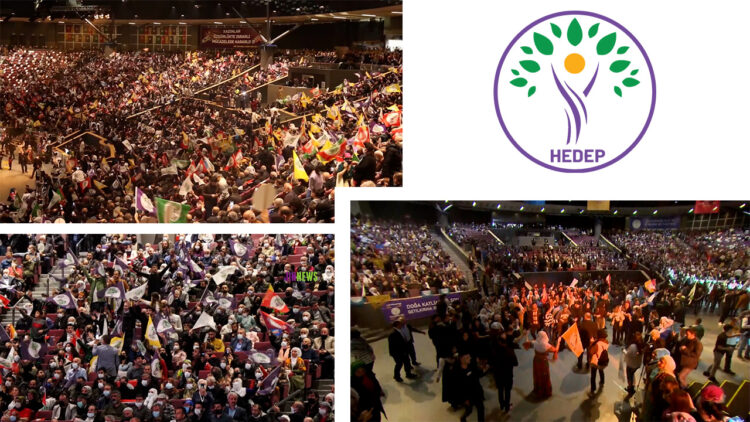 HEDEP congress calls for democratic republics to resolve Kurdish, Palestinian questions
