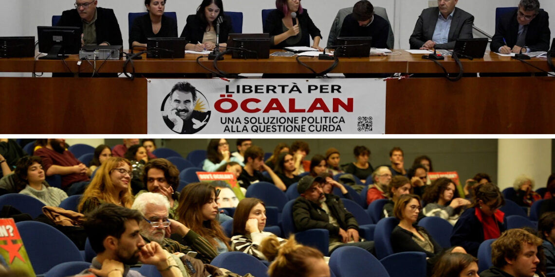 Rome University conference in Italy spotlights Kurdish leader Öcalan’s imprisonment, paradigm