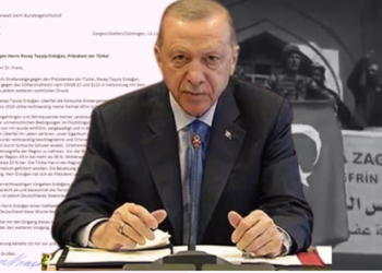 Kurdish doctor petitions prosecution to arrest President Erdoğan for atrocities during Berlin visit