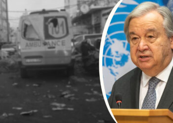 Israeli airstrike on Gaza ambulance draws strong condemnation from UN Chief