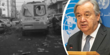 Israeli airstrike on Gaza ambulance draws strong condemnation from UN Chief