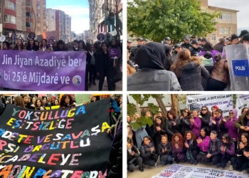 Women in Turkey’s Kurdish-majority cities rally against gender-based violence