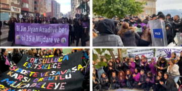 Women in Turkey’s Kurdish-majority cities rally against gender-based violence