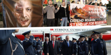 Greek authorities ban protests during Erdoğan’s visit, arrest Kurdish activists