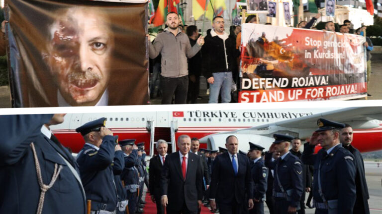 Greek authorities ban protests during Erdoğan’s visit, arrest Kurdish activists