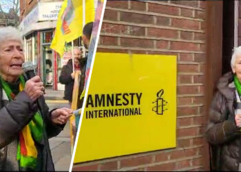 Margaret Owen joins global Free Öcalan campaign, delivers dossier to Amnesty International