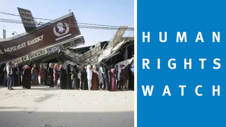Israel accused of using starvation as weapon of war