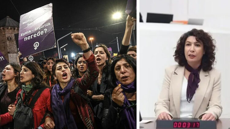 DEM Party MP accuses Turkish government of systematic gender-based discrimination